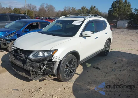 2019 Nissan Rogue Sl из США, поврежденный, VIN 5N1AT2MT1KC756851